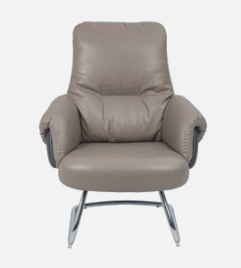 visitor chair with wooden frame