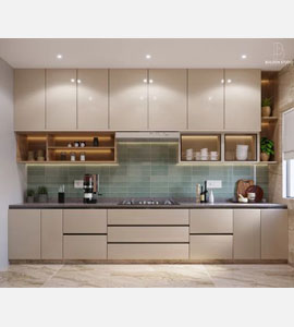 single wall modular kitchen manufacturer in Manesar Gurgaon