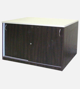tall cabinets and low cabinets