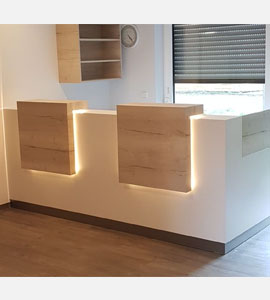 high quality reception table from a trusted manufacturer in IMT Manesar Gurgaon