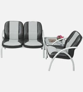 visitor sofa single seater powder coated pipe frame manufacturer and supplier in Manesar Gurgaon